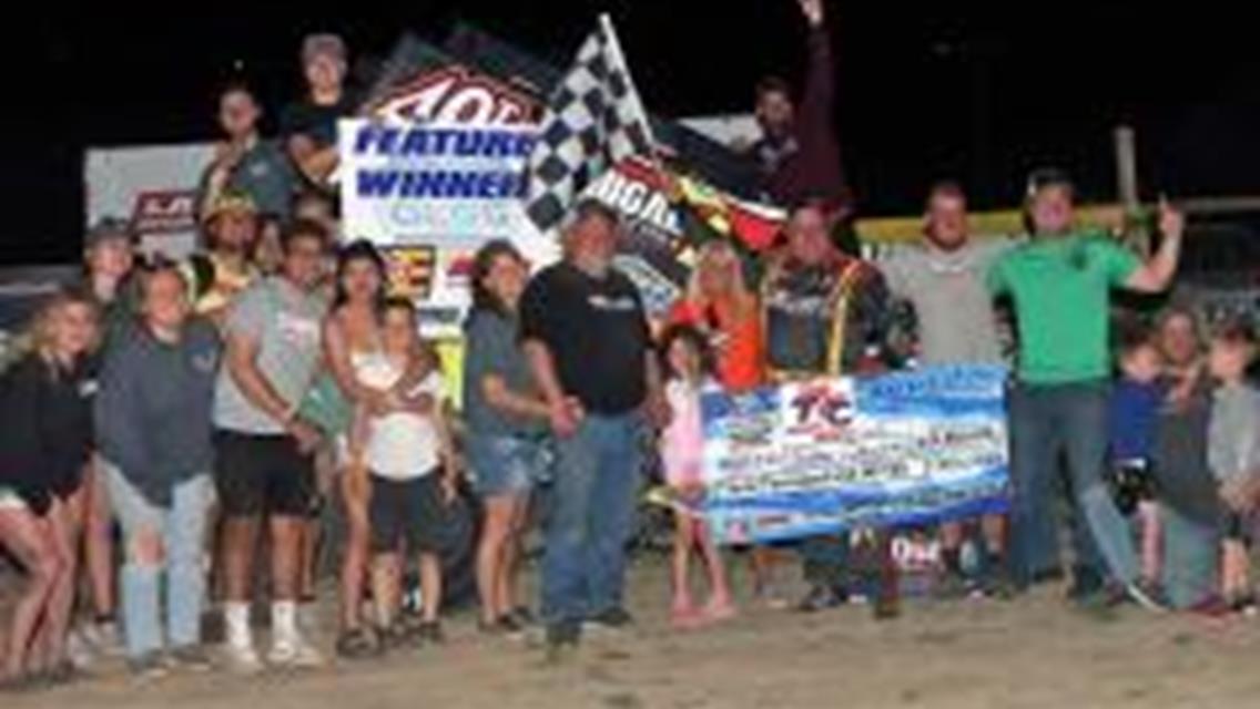 Dalman Drives Bottom to Thrilling GLSS Victory at I-96 Speedway