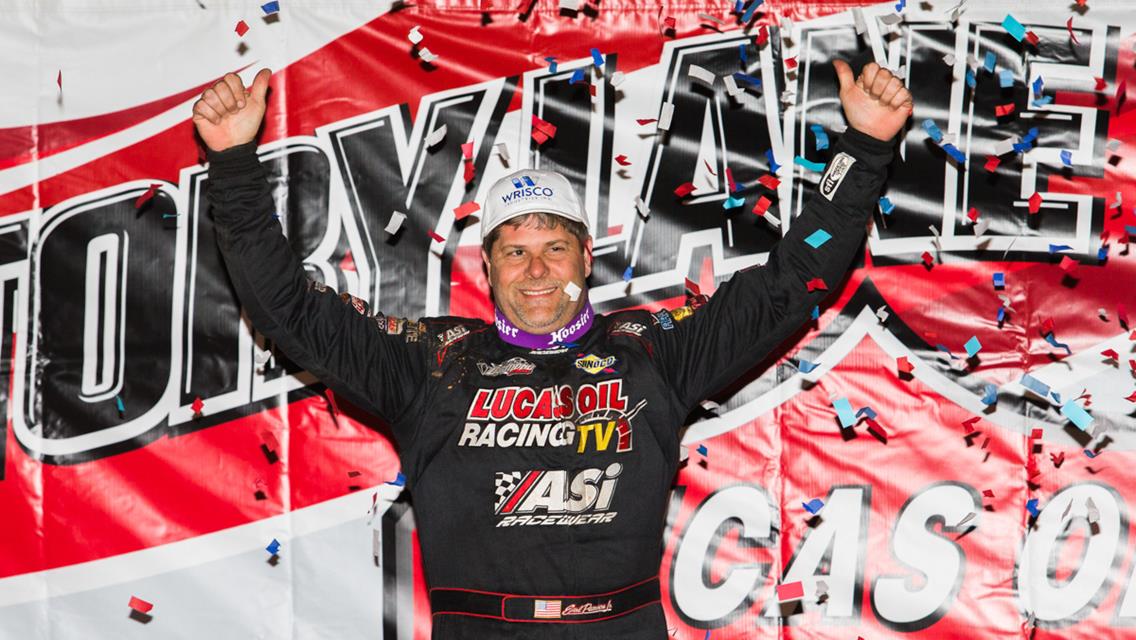 Last Lap Pass Lifts Pearson at Boyd’s