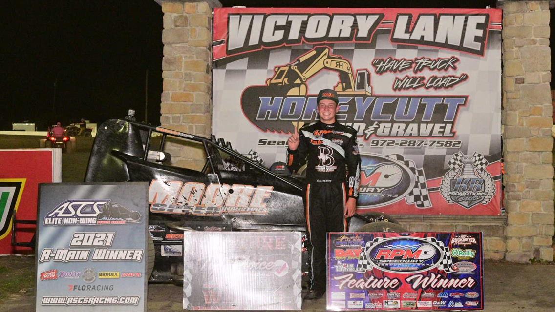 Caden McCreary Tops ASCS Elite Non-Wing At RPM Speedway