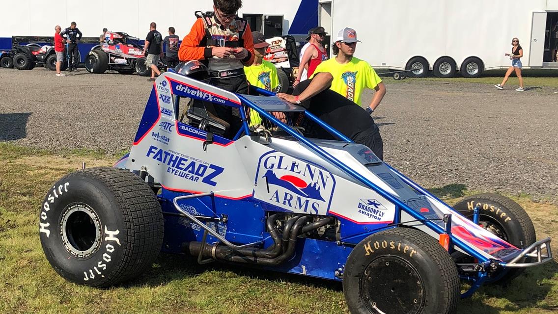 USAC at Lawrenceburg Speedway Last Night