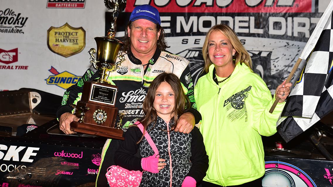 Scott Bloomquist Returns to Victory Lane in Lucas Oil Rome Showdown