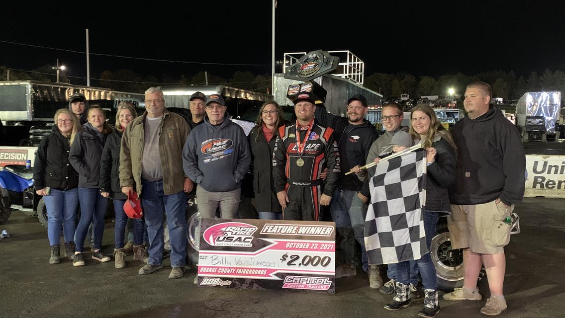 VanInwegen Collects First Career USAC EC Win at Orange County