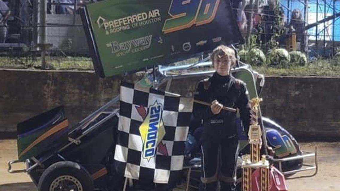 Jacob Lucas Pockets $1,000 while Degan Lelsz Cashes in during NOW600 Ark-La-Tex / POWRi Lonestar 600 Action at Leesville