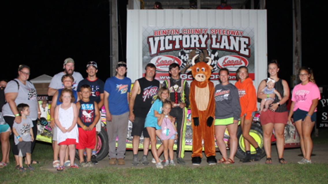 Cornell collects Sprint Invaders checkers, Tharp goes back-to-back at Benton County
