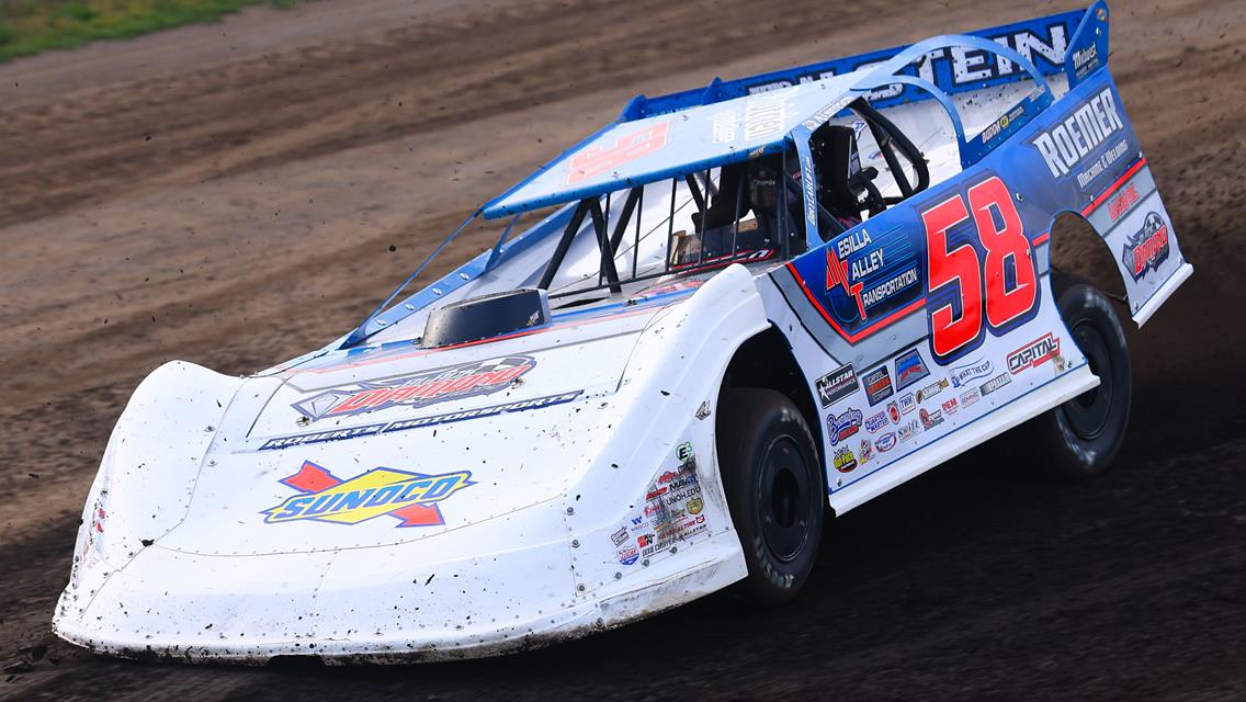 Lincoln Speedway (Lincoln, IL) – Castrol FloRacing Night in America – Illinois Speedweek – May 11th, 2023. (Josh James Artwork)