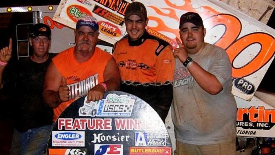 Danny Martin grabs first 2008 O&#39;Reilly USCS win at Penton Raceway
