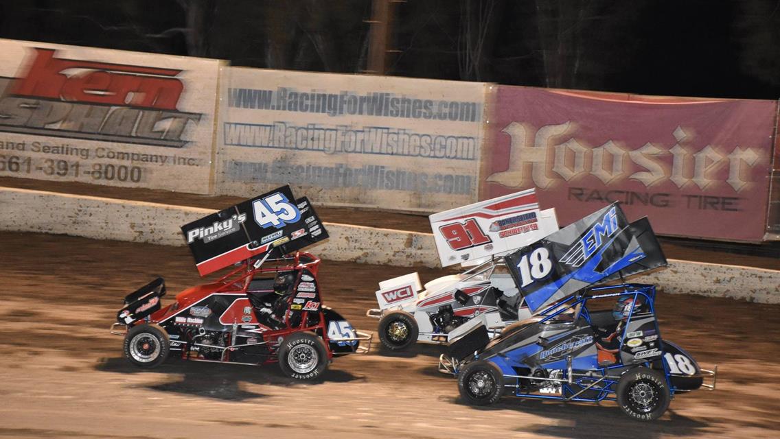 CALIFORNIA LIGHTNING SPRINT CARS AT VENTURA THIS SATURDAY!