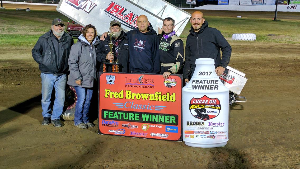 Roger Crockett Tops Lucas Oil ASCS In Brownfield Classic Finale