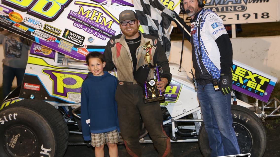 McCarl, Barger score sprint wins at I-90 Speedway