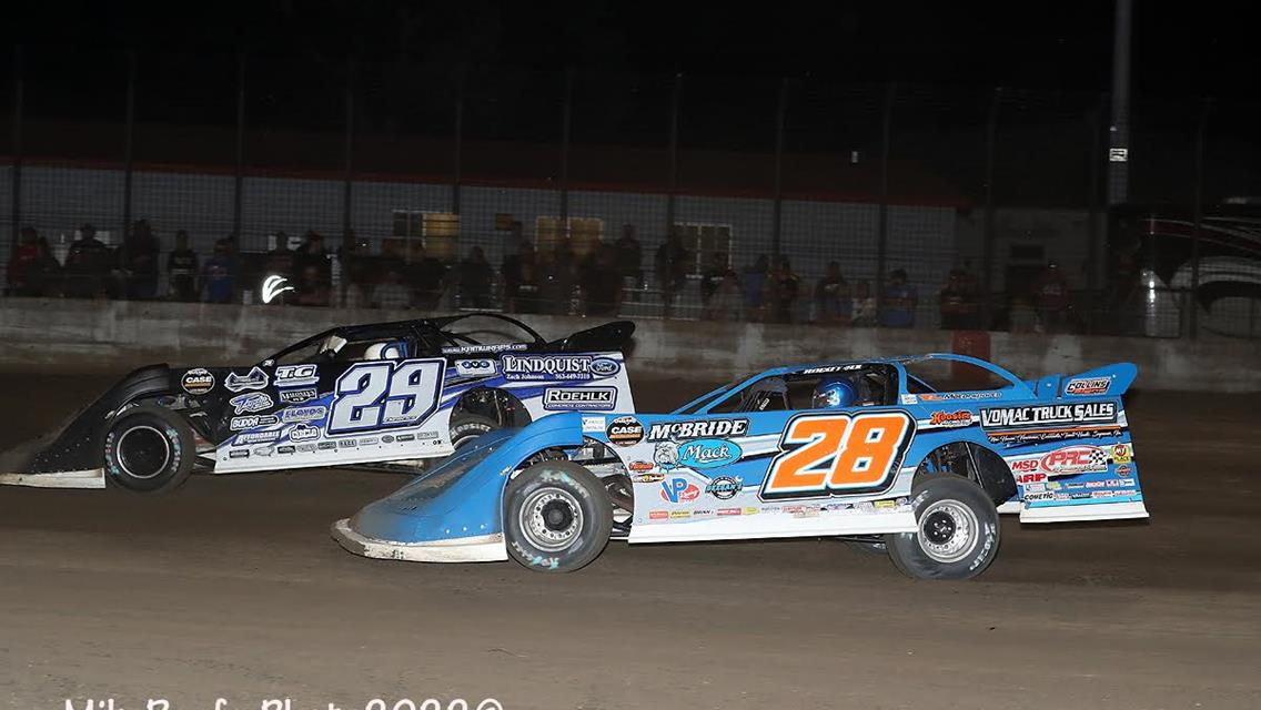 Davenport Speedway (Davenport, IA) – World of Outlaws Case Late Model Series – Quad Cities 150 – August 25th-27th, 2022. (Mike Ruefer photo)