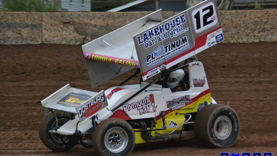 Walter, Torque Racing steady the course at Plymouth