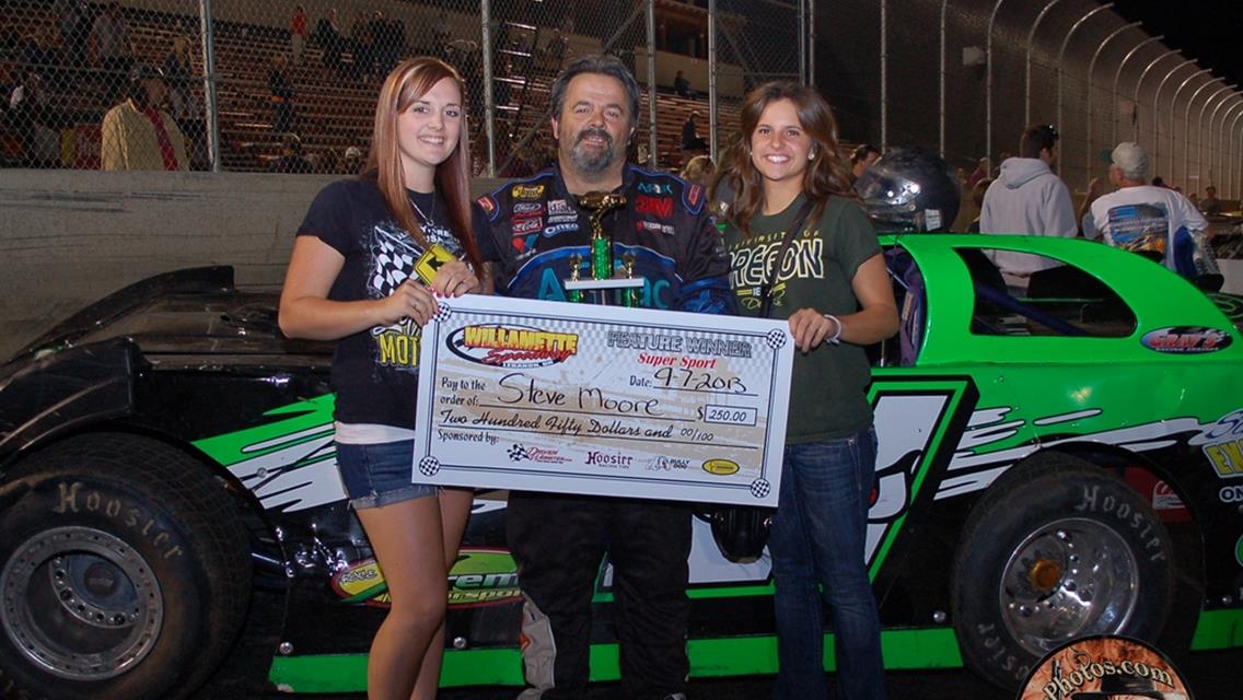 Duty, Yeack, Moore, And Housworth Willamette Winners On Saturday Night