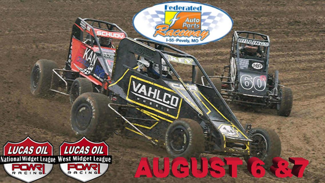 Lucas Oil POWRi National &amp; West Midgets Gear Up for Iron Man 55