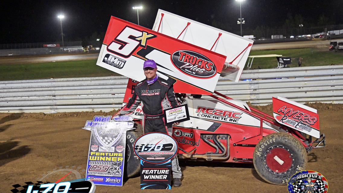 Martin Masters Lubbock Wrecker Service 305 Nationals Night Two at I-70