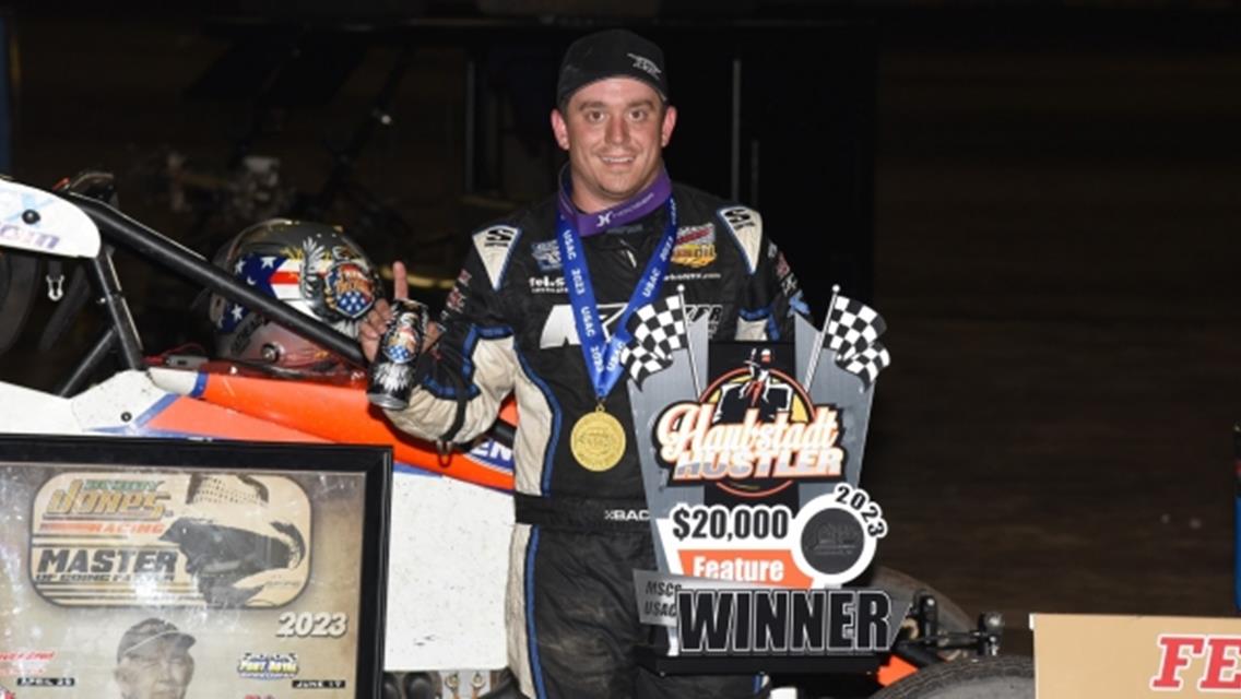 $20 GRAND MACHO MAN! BACON HURRIES TO HAUBSTADT HUSTLER WIN