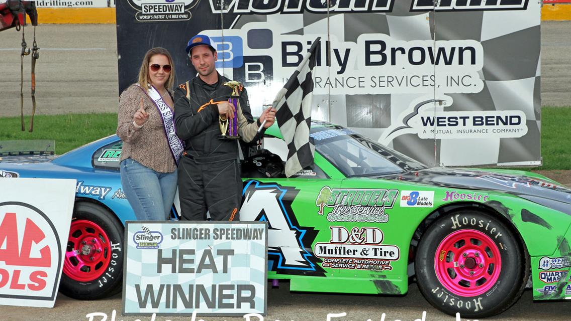 R.J. Braun Takes Round 2 of the Elite Eight Super Late Model Series in the EH Wolf and Sons Memorial Day Weekend 75