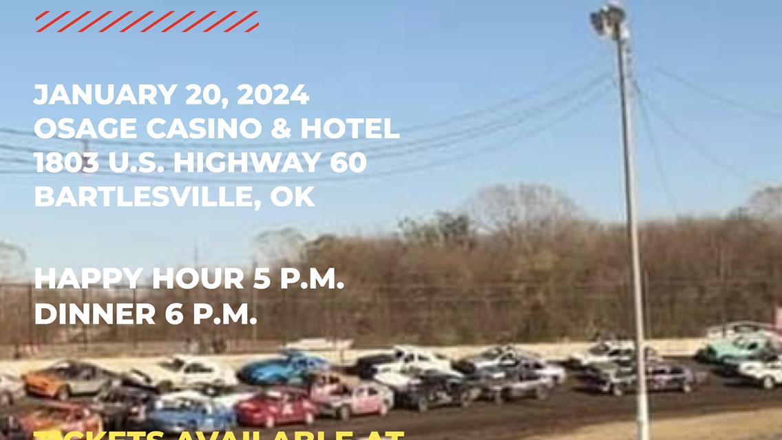 Caney Valley Speedway, OCRS, USL banquet set for January 20