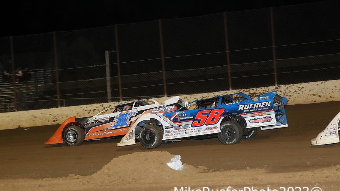 Lake Ozark Speedway (Eldon, MO) – Lucas Oil Midwest Late Model Racing Association (MLRA) – Battle at the Beach – April 28th-29th, 2023. (Mike Ruefer photo)