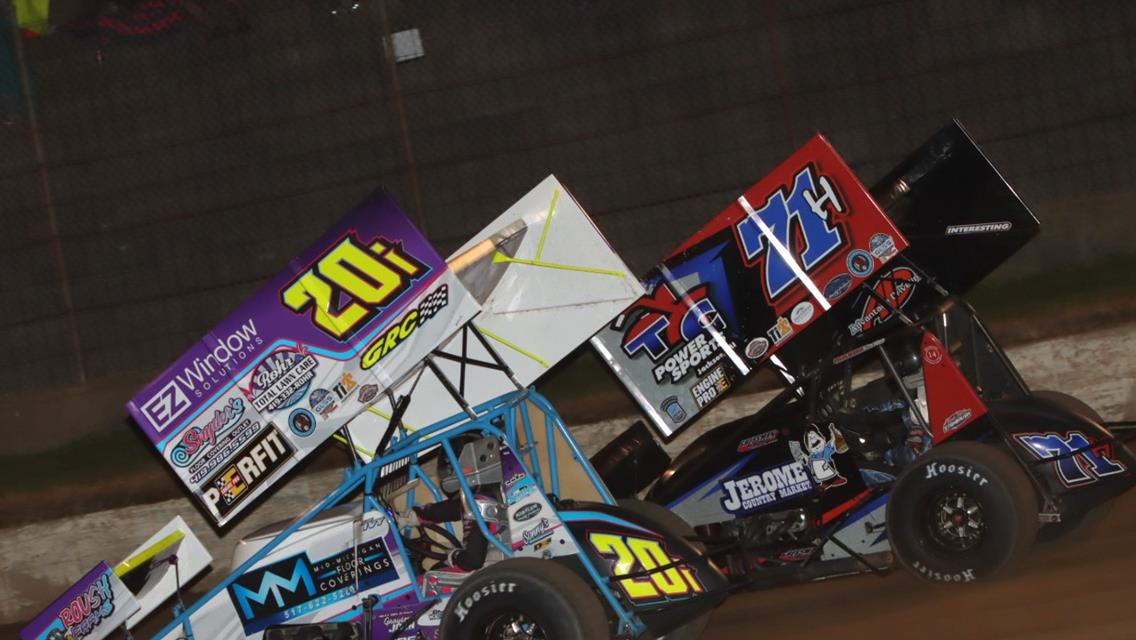 JAY STEINEBACH WINS FIRST EVER FEATURE ON THE LAST POINTS RACE