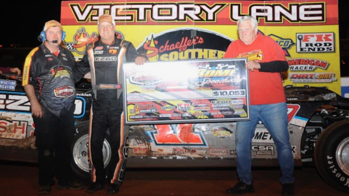 Rome Speedway (Rome, GA) – Schaeffer’s Spring Nationals – May 6th, 2023. (Mike Blevins photo)