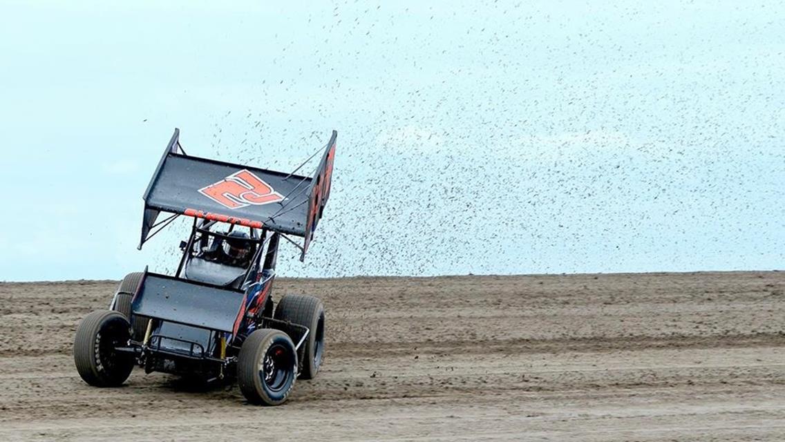 Blurton Charges during Decatur County Doubleheader Finale with URSS