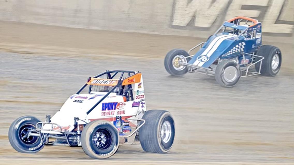 Racing at Montpelier Motor Speedway on Saturday