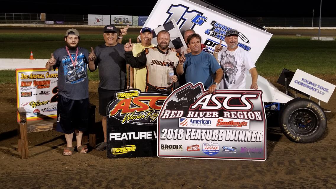 Mike Goodman Prevails In ASCS Showdown at Heartland Motorsports Park