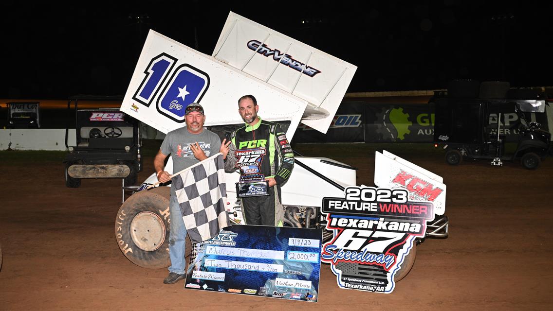 Marcus Thomas Tops ASCS Elite Outlaw At Texarkana 67