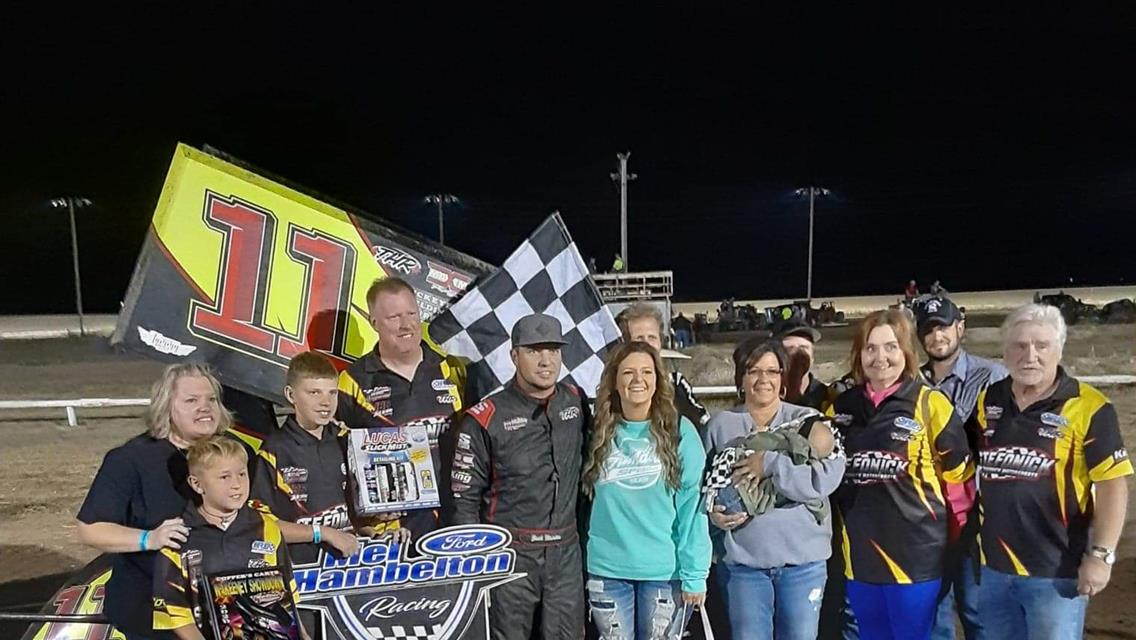 Blurton Captures Victory on Night One of WaKeeney Showdown with United Rebel Sprint Series