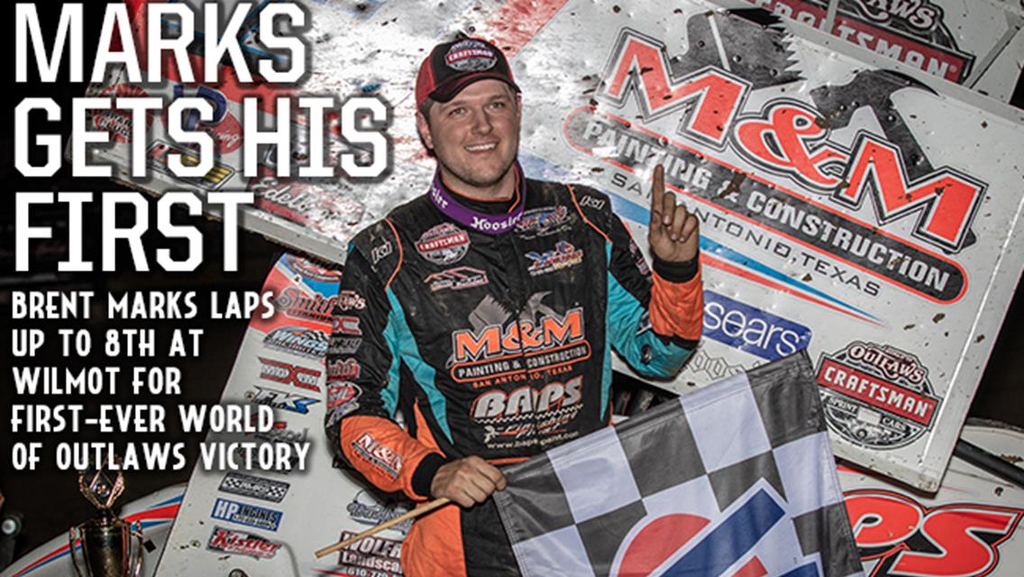 Brent Marks Dominates at Wilmot for First Career Outlaw Victory