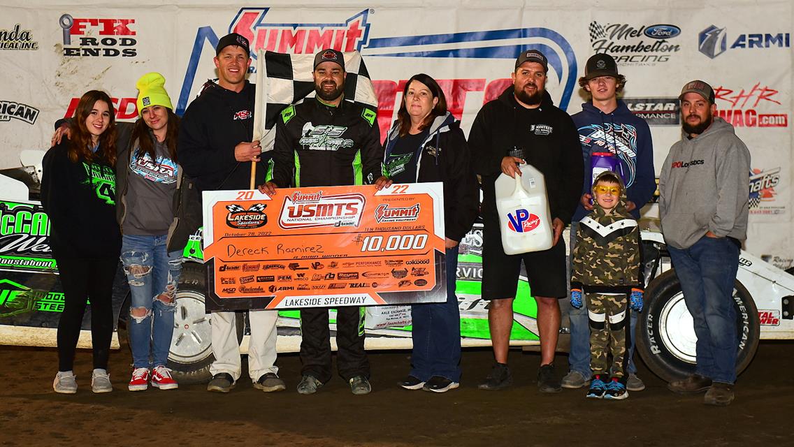 Lakeside Speedway (Kansas City, KS) – United States Modified Touring Series – Kansas City Sizzler – October 8th, 2022. (Todd Boyd photo)