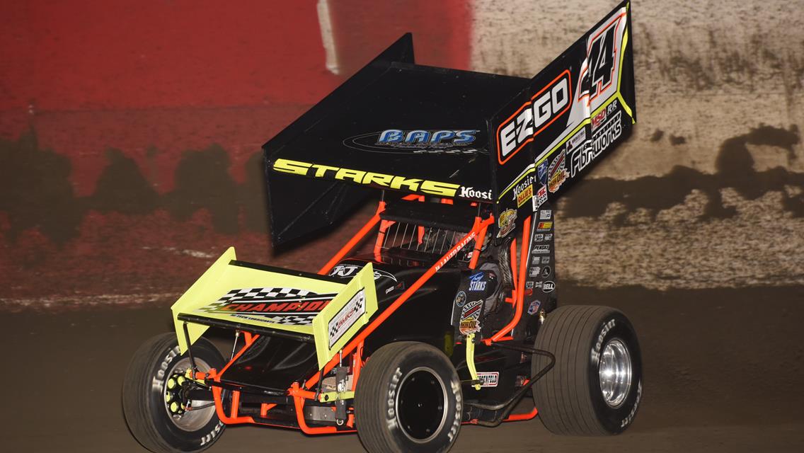 Starks Pleased With Speed Before Crash Ends Night Early at Knoxville