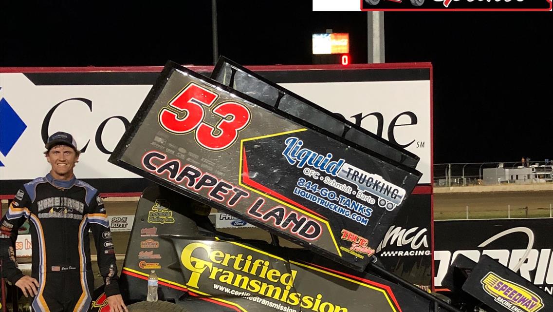 Jack Dover Wins at a &quot;Blistering Fast&quot; Junction Motor Speedway!