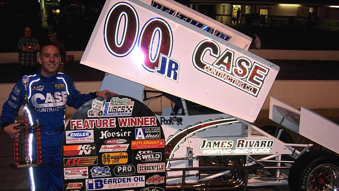 Wayne Reutimann, Jr. scores win in O&#39;Reilly USCS season-opener at Watermelon Capital Speedway