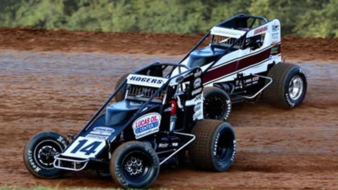 Jadon Rogers Takes The Big WIn On The Ledge At Bloomington Speedway