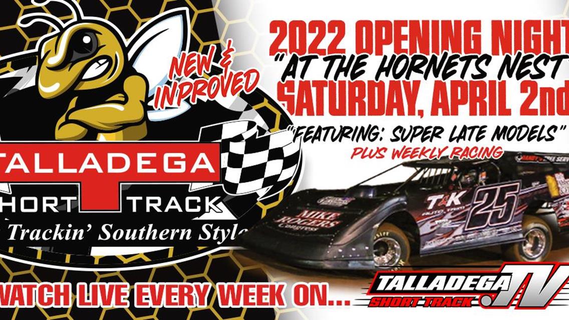 Talladega Short Track | April 2nd!