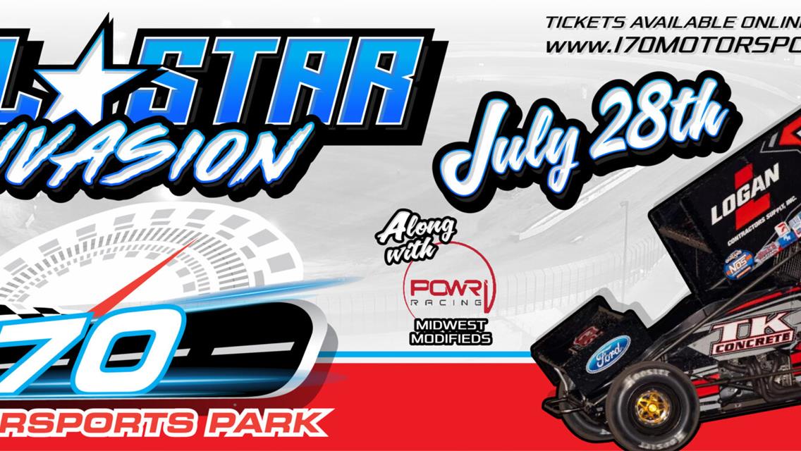2023 ALL STAR INVASION EVENT AT I-70 ANNOUNCED