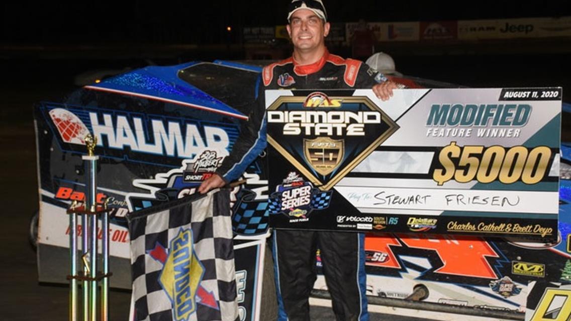 Titans Battle at Delaware International, Stewart Friesen Wins His Second â€˜Diamond State 50â€™