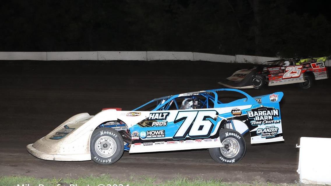 Hamilton County Speedway (Webster City, IA) – World of Outlaws Case Late Model Series – June 25th, 2024. (Mike Ruefer Photo)