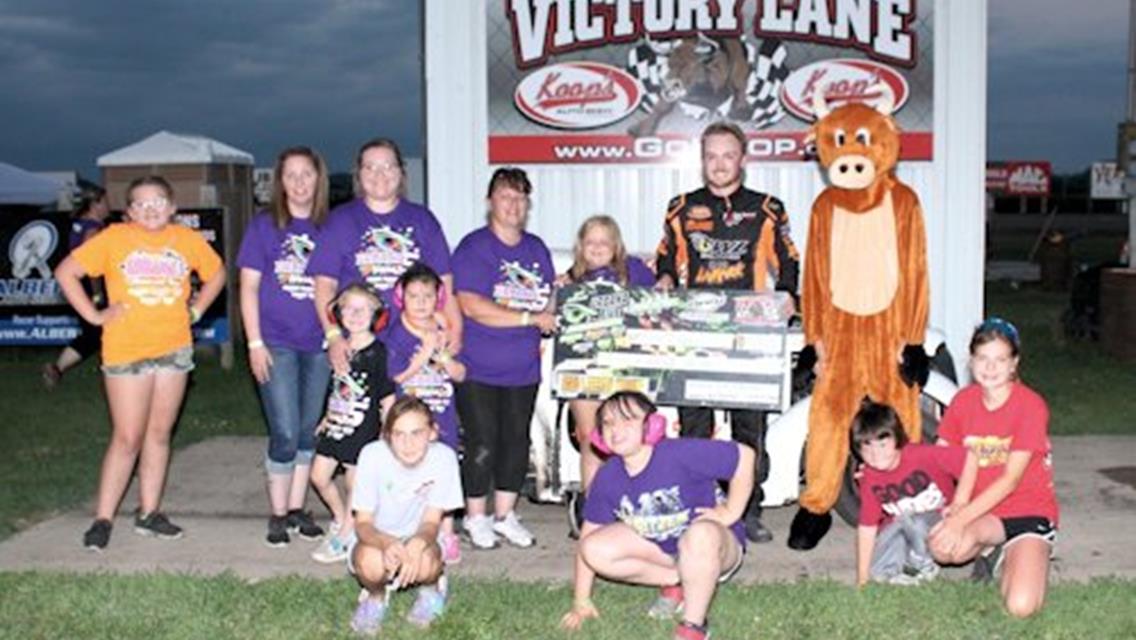 VanWyk victorious in Urbana 5 Memorial at Benton County Speedway