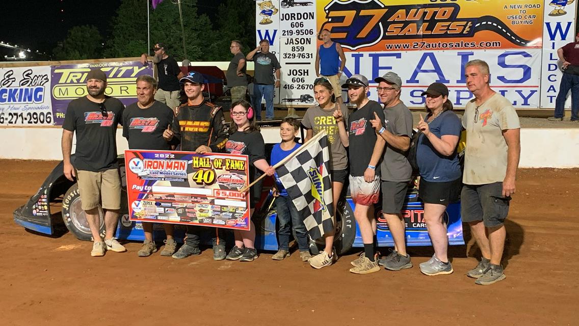 Lake Cumberland Speedway (Burnside, KY) – Valvoline Iron-Man Racing Series – Hall of Fame 40 – July 2nd, 2022.