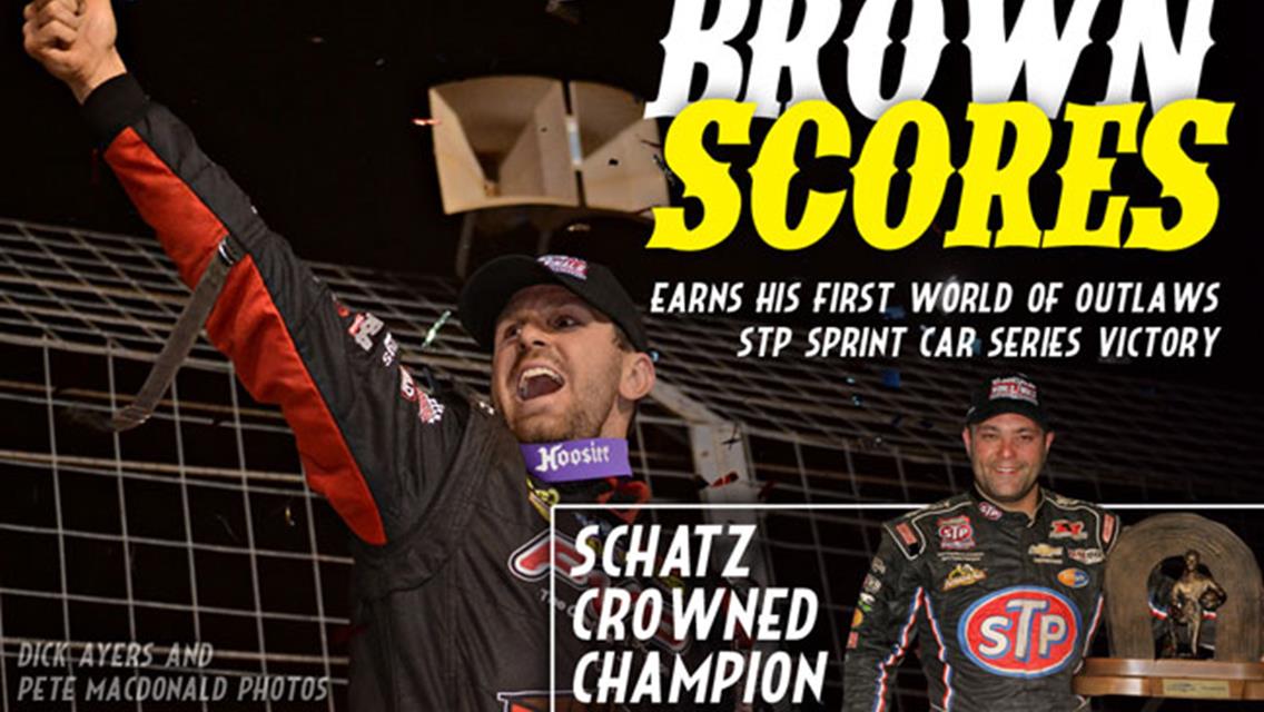 Brown Wins, Schatz Crowned Champion