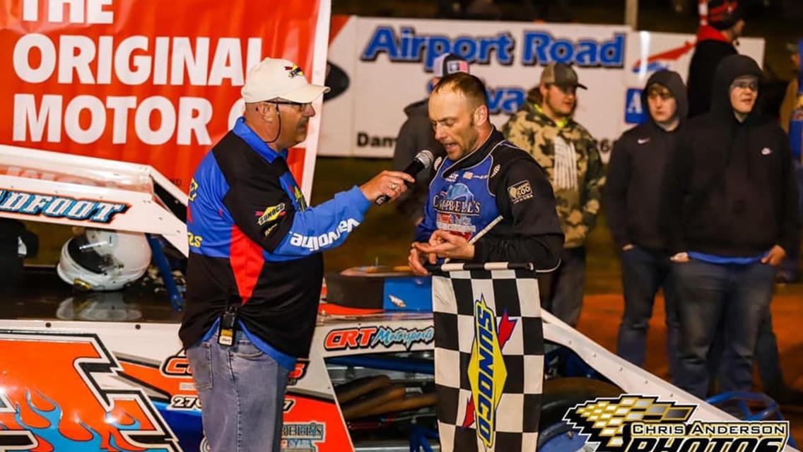Lee Victorious in Dandy Brucebilt Performance Iron-Man Modified Series Spring Showdown at Ponderosa Speedway