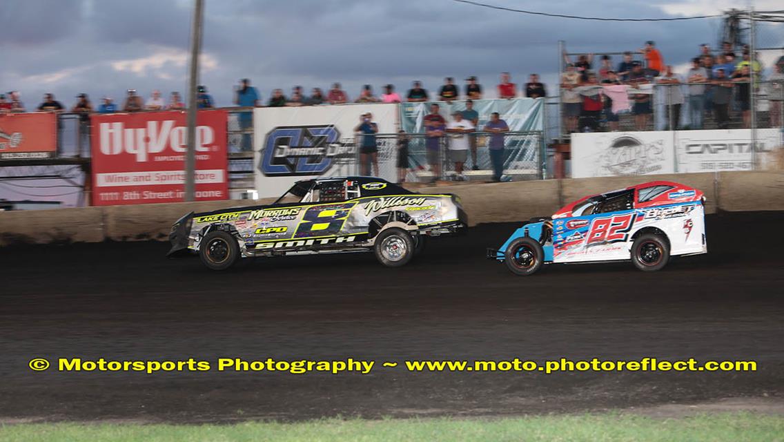 Tyler Thompson takes Hawkeye Challenge, as Thornton, Bouzek, Reimers, Knutson, and Stensland take feature wins