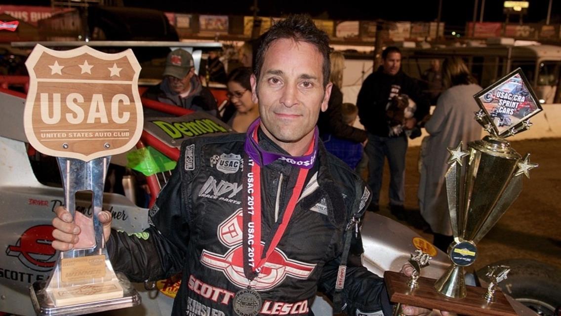DAMION GARDNER CLAIMS 75TH USAC/CRA SPRINT WIN AT HISTORIC 200TH PERRIS EVENT