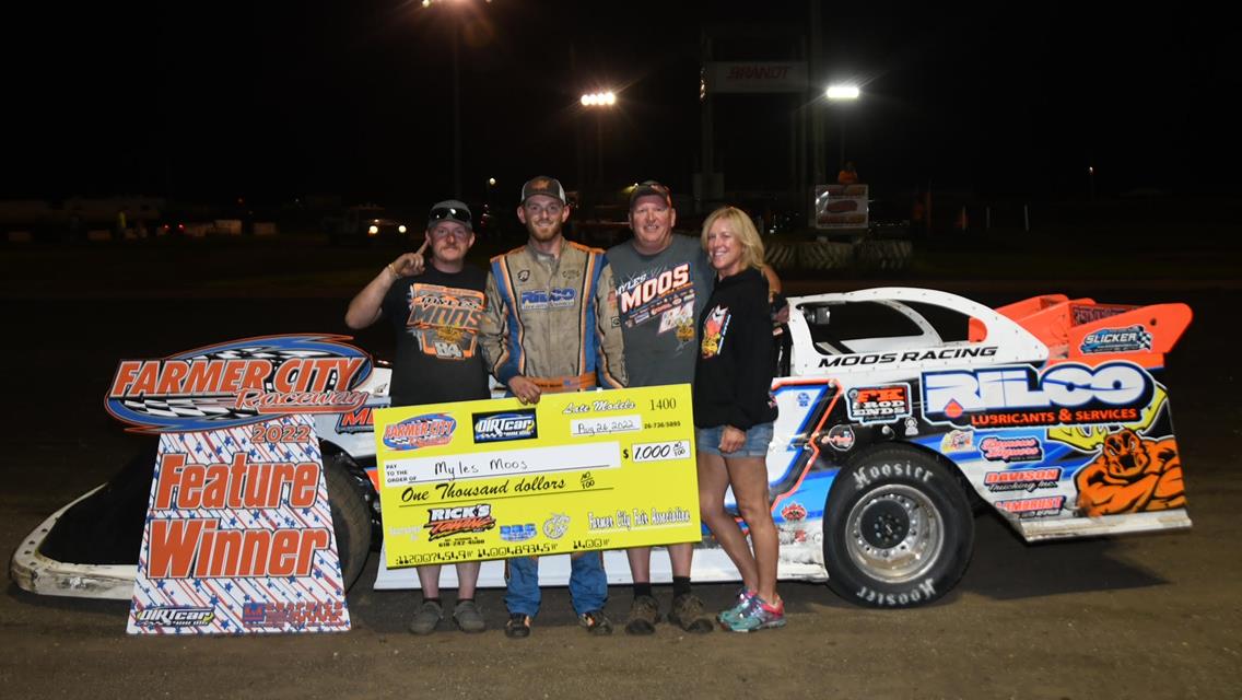 Farmer City Raceway (Farmer City, IL) – August 26th, 2022. (Rocky Ragusa photo)