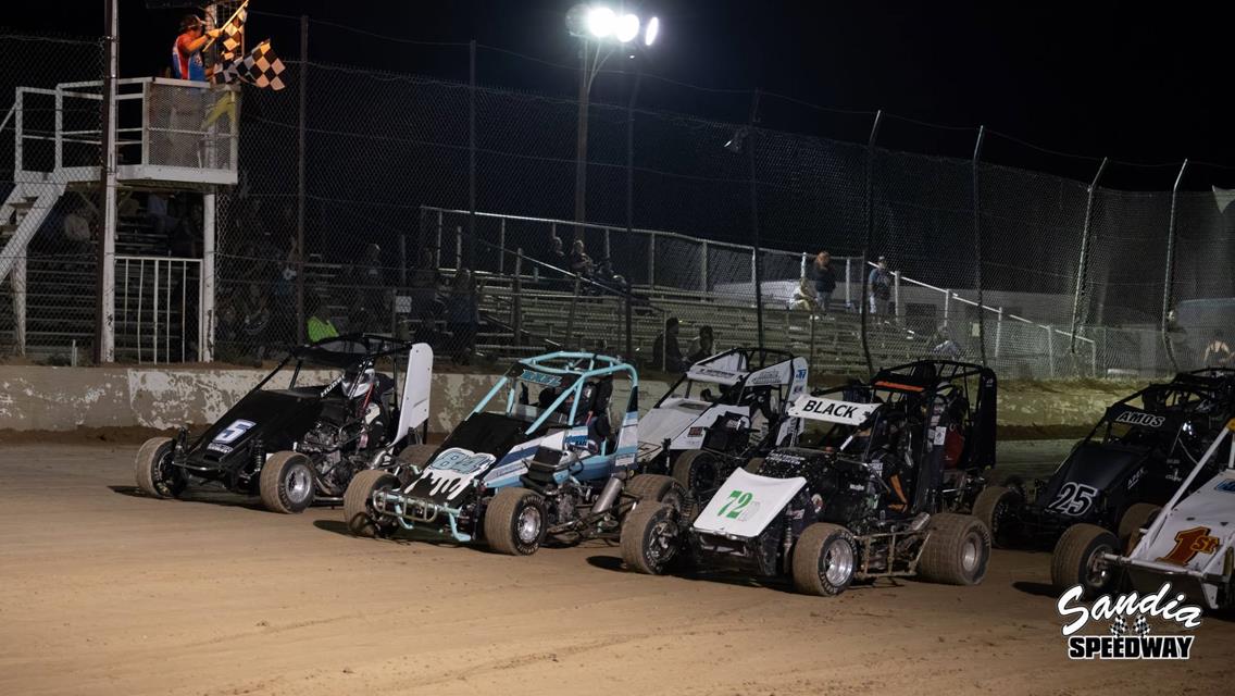 Derrick Black and Joseph Johnson Win at Sandia Speedway’s Zia Nationals with POWRi DMSS