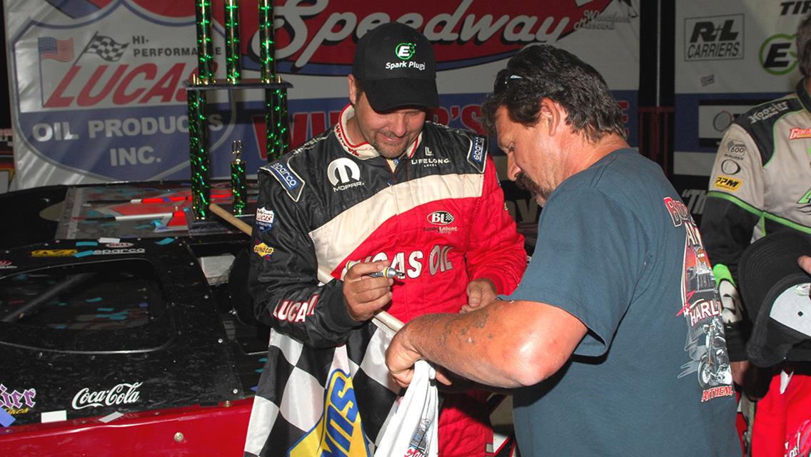 Pearson Outlasts Owens in Winning CMH Challenge at Lucas Oil Speedway