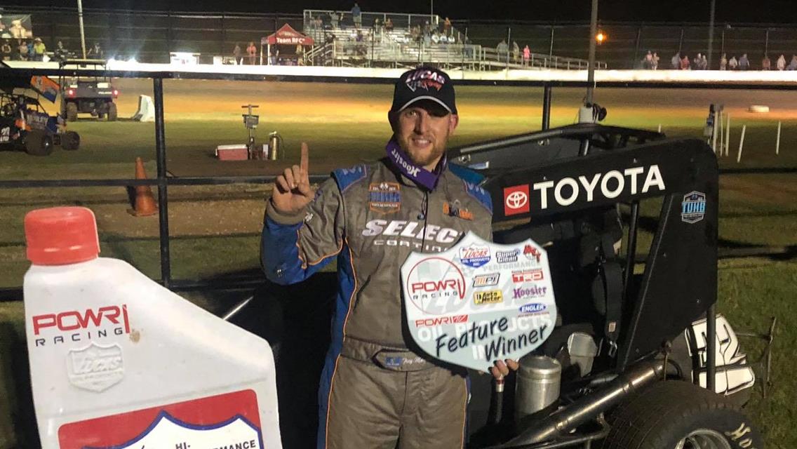 Trey Marcham Sweeps the Night at I-44 Riverside Speedway