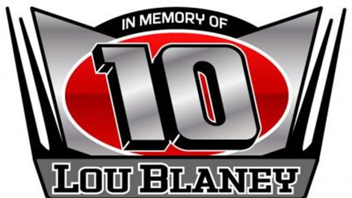 15TH ANNUAL &quot;LOU BLANEY MEMORIAL&quot; SATURDAY AT SHARON; ALL STAR SPRINTS FOR $10,000 TO-WIN PLUS BRP MOD TOUR